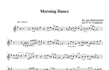 Morning Dance (arr. P. R. Frederick)