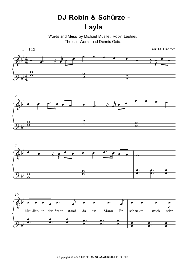 Layla (arr. Michael Habrom)