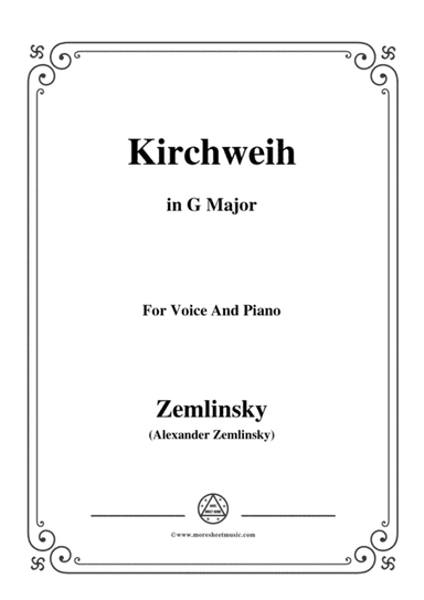 Zemlinsky-Kirchweih in G Major (arr. MSM)