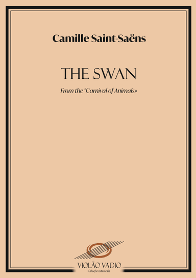 The Swan (C. Saint-Saëns) - Cello ensamble - Score and parts (arr. André Alberto Santos)