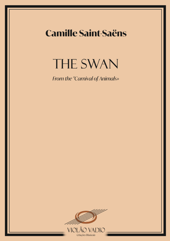The Swan (C. Saint-Saëns) - Cello ensamble - Score and parts (arr. André Alberto Santos)