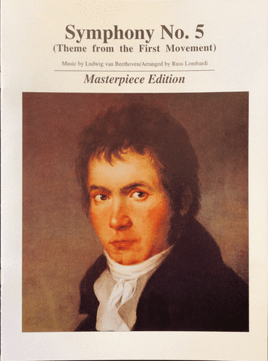 Symphony No. 5 Masterpiece Edition Piano Solo (arr. Russ Lombardi)