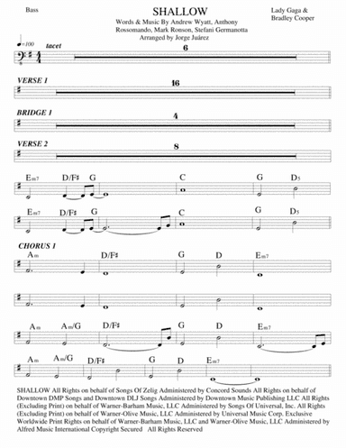 Shallow (arr. Jorge Juárez)