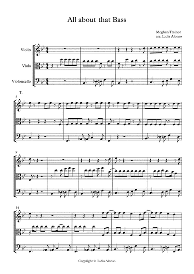 All About That Bass (arr. Lydia Cellist)
