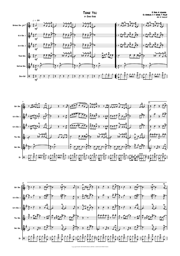 Thank You (arr. Marcel Handler)