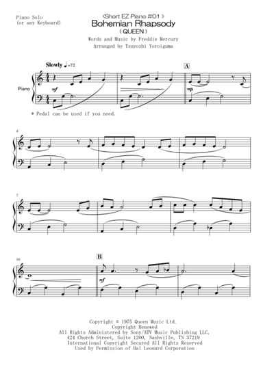 Bohemian Rhapsody (arr. Tsuyoshi Yoroiguma)