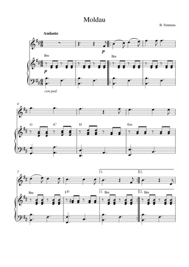 Moldau (arr. Kaiserin Rebecca)