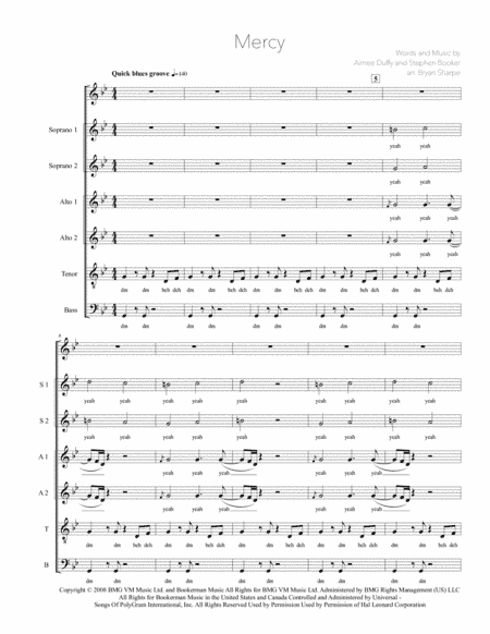 Mercy (arr. Bryan Sharpe)