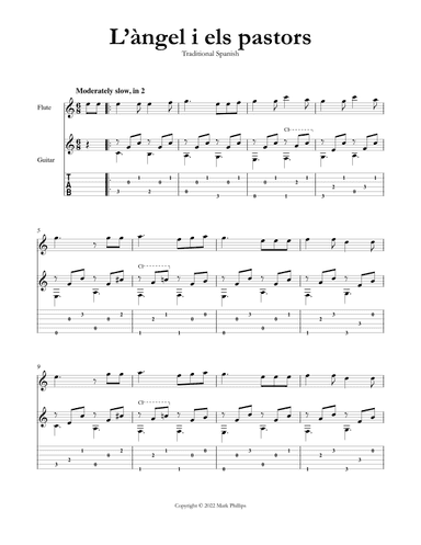 L’àngel i els pastors (arr. Mark Phillips)