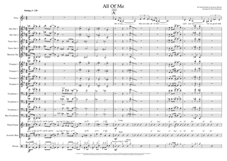 All Of Me (arr. Daryl McKenzie)