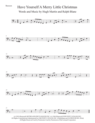 Have Yourself A Merry Little Christmas  from MEET ME IN ST. LOUIS (arr. Kevin Busse)