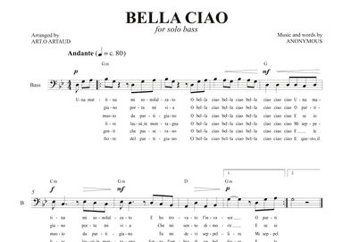 Bella Ciao (arr. Art.o Artaud)