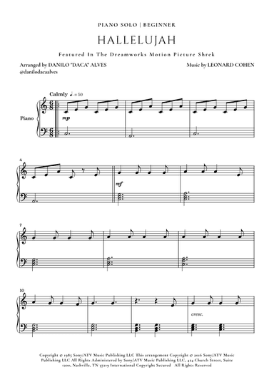 Hallelujah (arr. Danilo "Daca" Alves)