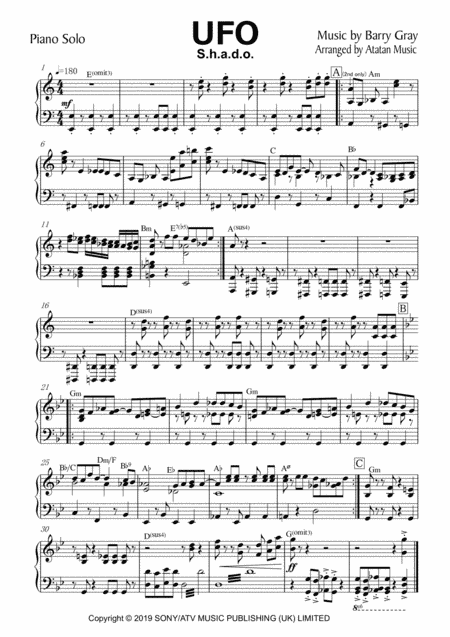 Ufo (arr. Atatan Music)