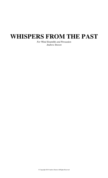 Whispers From The Past