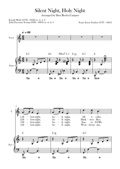 Silent Night, Holy Night (arr. Davi Rocha Campos)