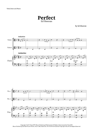 Perfect (arr. Langanho)