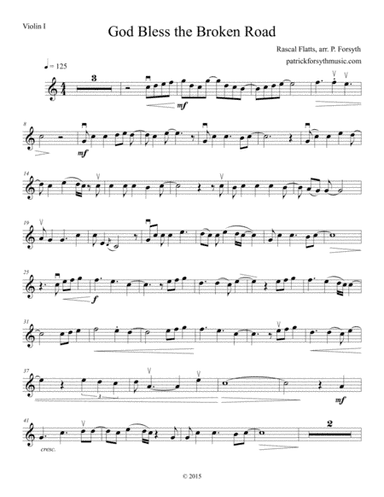Bless The Broken Road (arr. Patrick Forsyth)