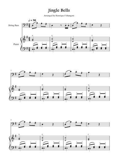 Jingle Bells (arr. Henrique F Mangoni)