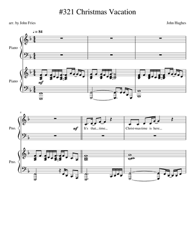 Christmas Vacation (arr. John Fries)