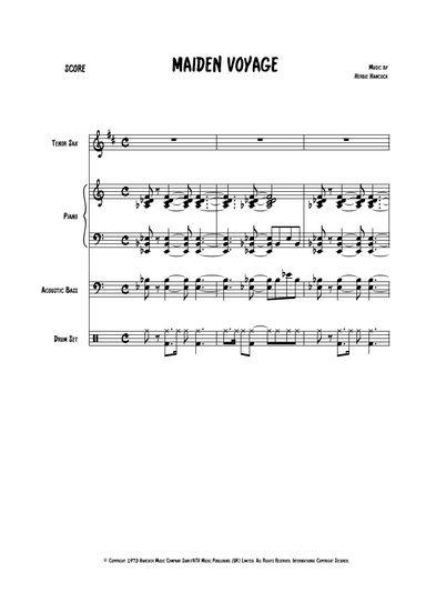 Maiden Voyage (arr. The Sheet Music Library)