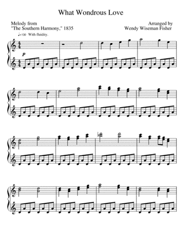 What Wondrous Love (arr. Wendy Wiseman Fisher)