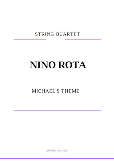 Michael's Theme (arr. Alex Talanov)