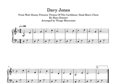 Davy Jones (arr. Thiago Marconato)