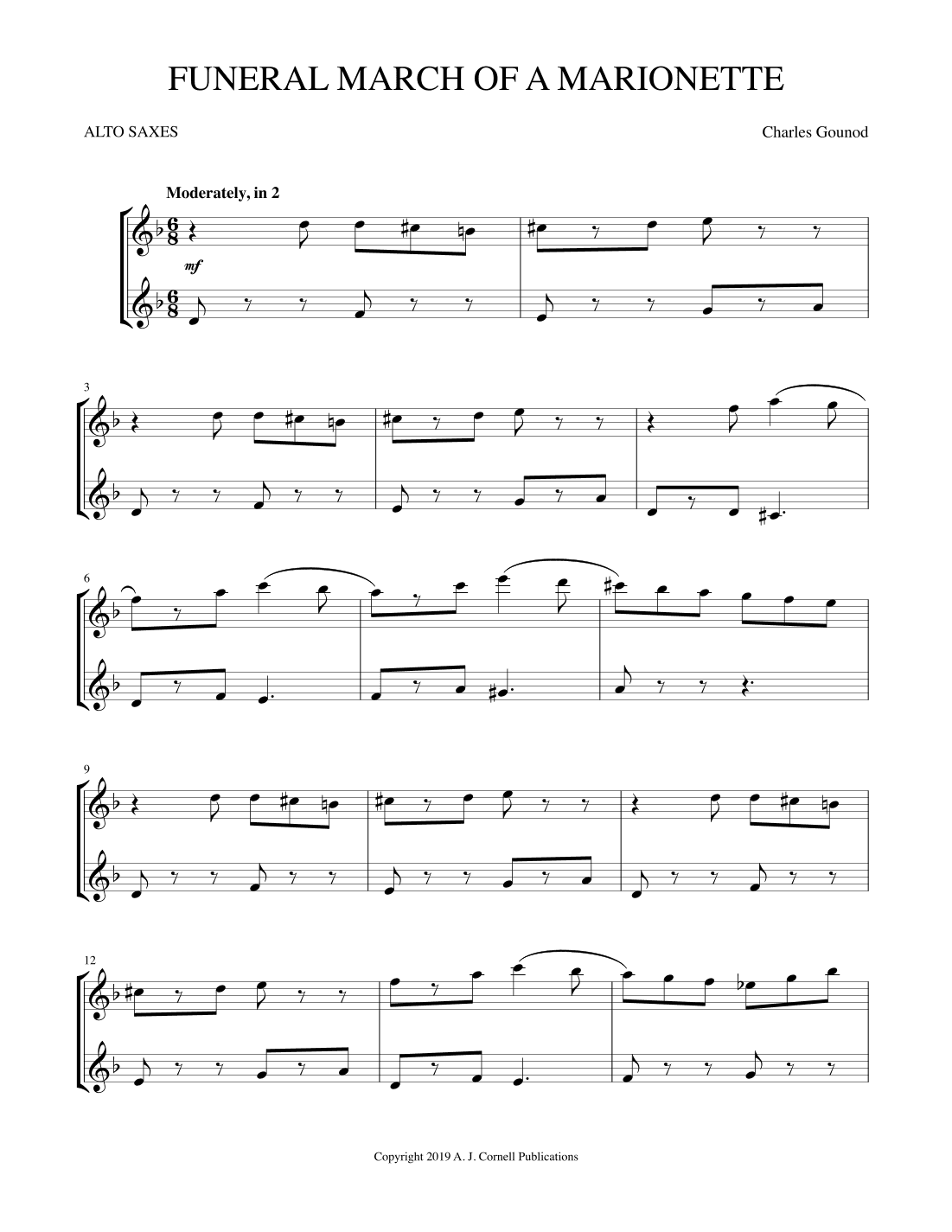 Funeral March of a Marionette (arr. Mark Phillips)