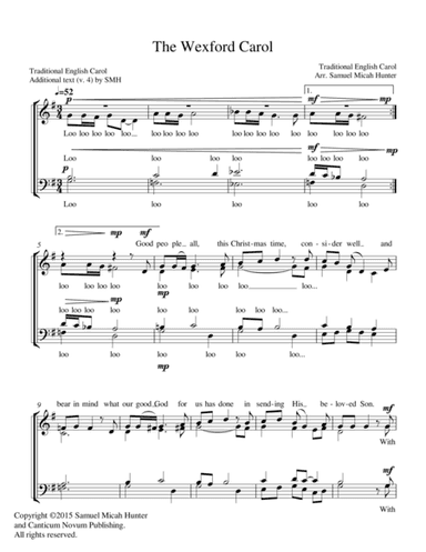 The Wexford Carol (arr. Samuel Micah Hunter)