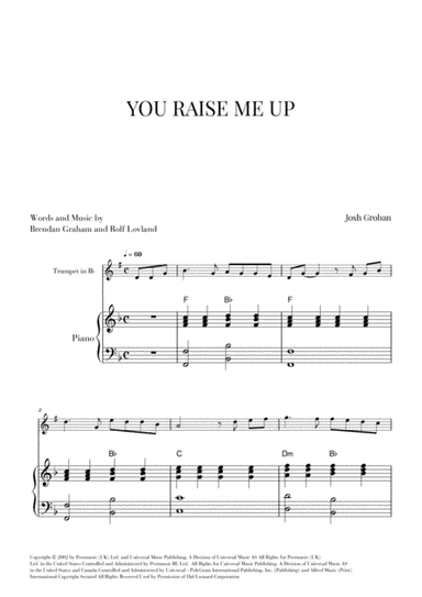 You Raise Me Up (arr. Cadenza Editions)