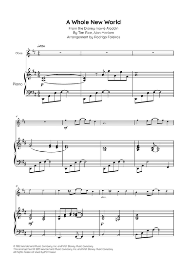 A Whole New World (arr. Rodrigo Faleiros)