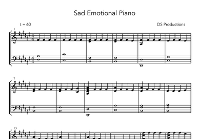 Sad Emotional Piano