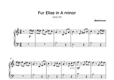 Fur Elise (arr. Sales)