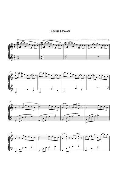 Maiochiruhanabira(fallin Flower) (arr. Seventeen)