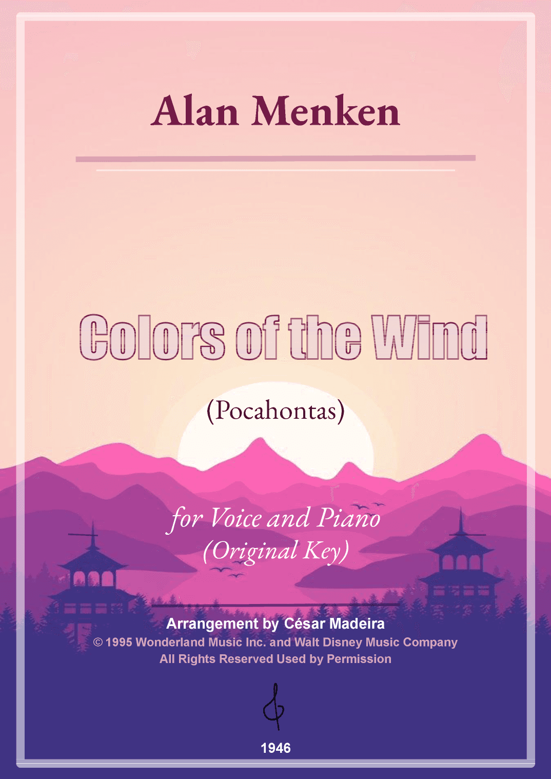 Colors Of The Wind (arr. César Madeira)