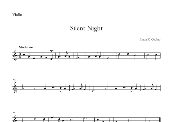Silent Night (arr. SMMUS)