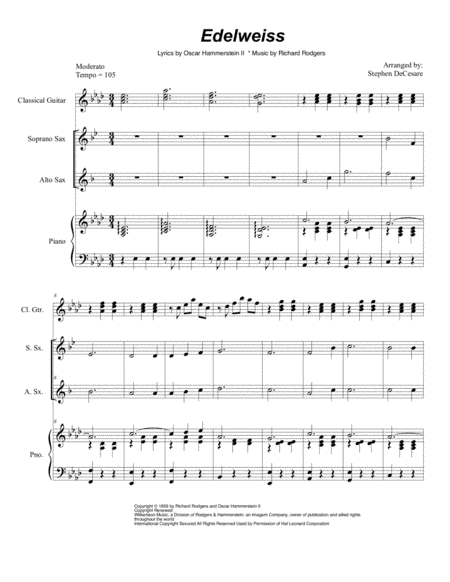 Edelweiss (arr. Stephen DeCesare)