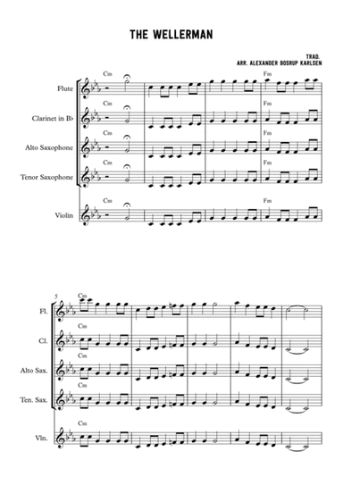 The Wellerman (Soon may the wellerman come) (arr. Alexander Bosrup Karlsen)
