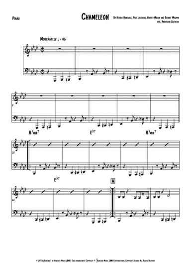 Chameleon (arr. Anderson Quevedo)
