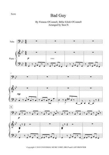 Bad Guy (arr. Seor.N)