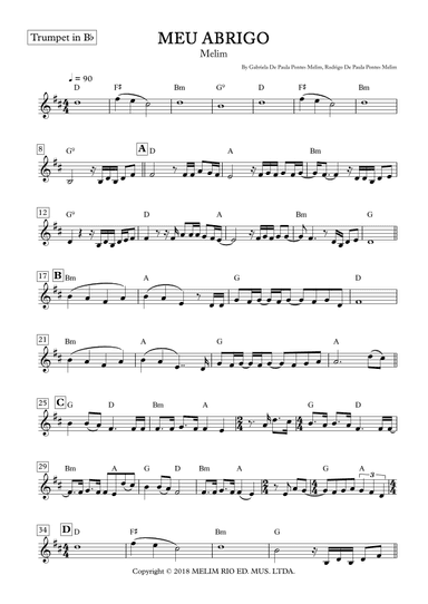 Meu Abrigo (arr. César Bortolucci)