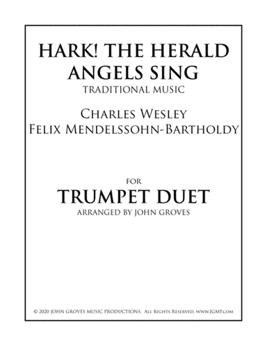Hark! The Herald Angels Sing - Trumpet Duet (arr. John Groves)