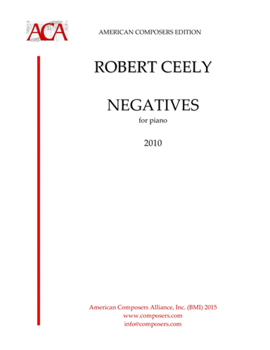 [Ceely] Negatives