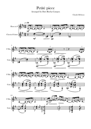 Petitè piece (arr. Davi Rocha Campos)