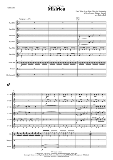 Misirlou (arr. Julien Roh)