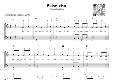 Peixe vivo - fase3 (arr. Sérgio Matias da Cunha)