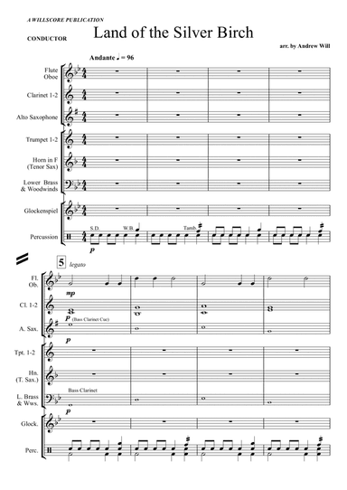 Land of the Silver Birch (arr. Andrew Will)