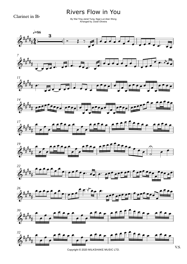 River Flows To You Ep49 (arr. Josiel Oliveira)