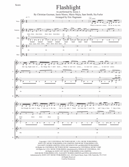 Flashlight (arr. Eric Hagmann)
